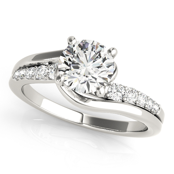 Briganza Lab-Created 4 Prong Set Diamond Ring