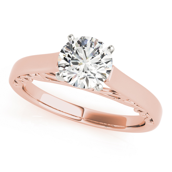 Alvrin Lab-Created 4 Prong  Diamond Ring