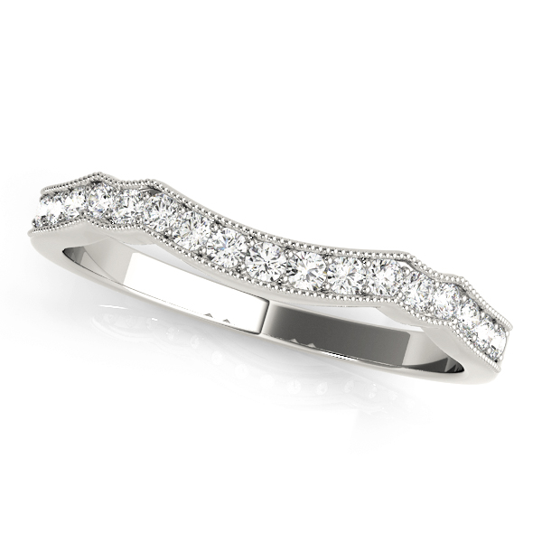 Xanthe Lab-Created Diamond Pave Setting Wedding Ring