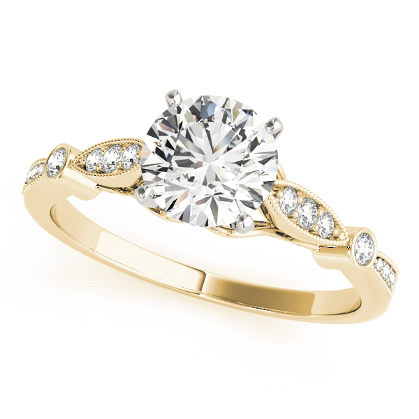 Rincya Natural 4 Prong Diamond Ring