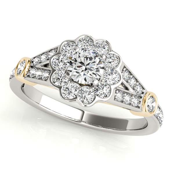 Alianah Natural 4 Prong Diamond Ring