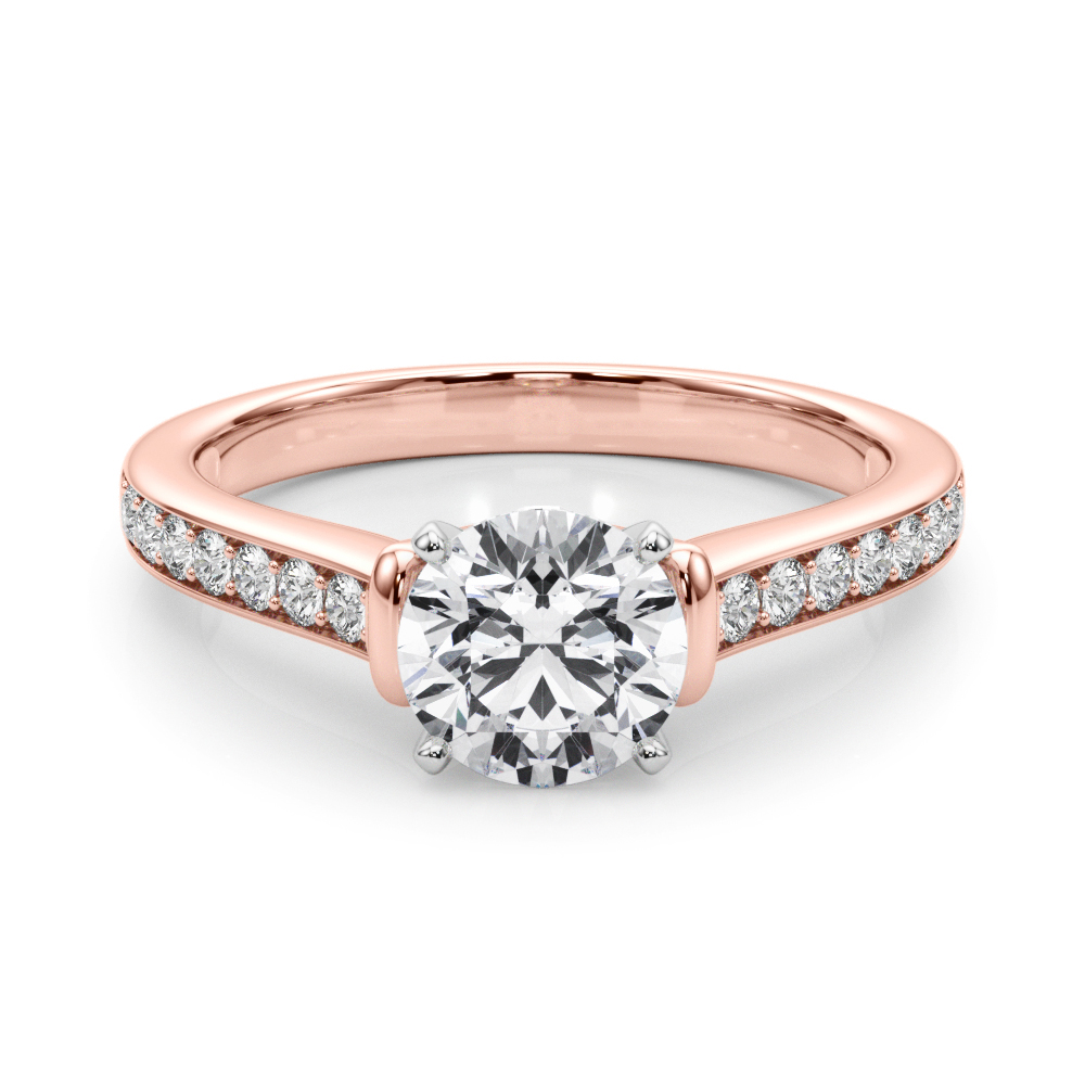 Rusha Natural 4 Prong Diamond Ring