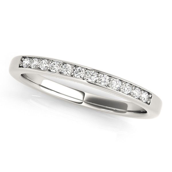 Leniya Lab Grown Rose Gold Channel set  Diamond Ring