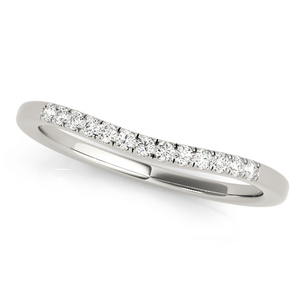 Xylo Lab Grown Diamond Platinum Pave Setting Women's Wedding Ring