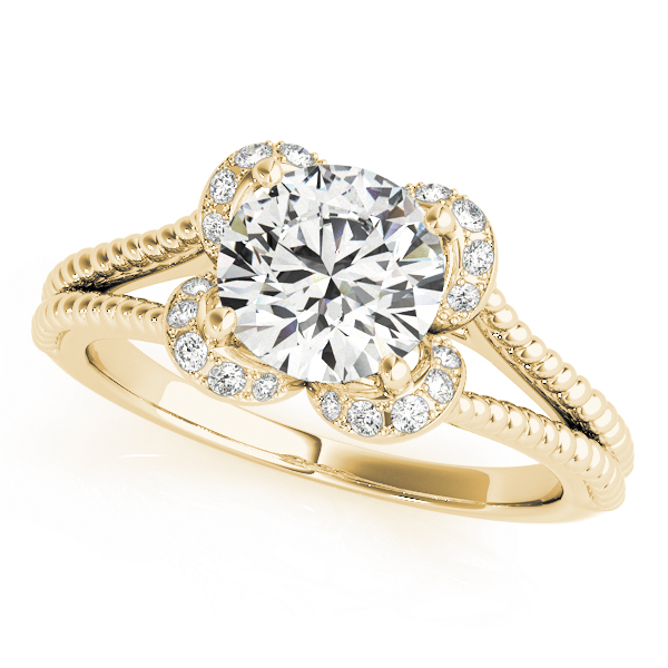 Kreeda Natural 4 Prong Diamond Ring
