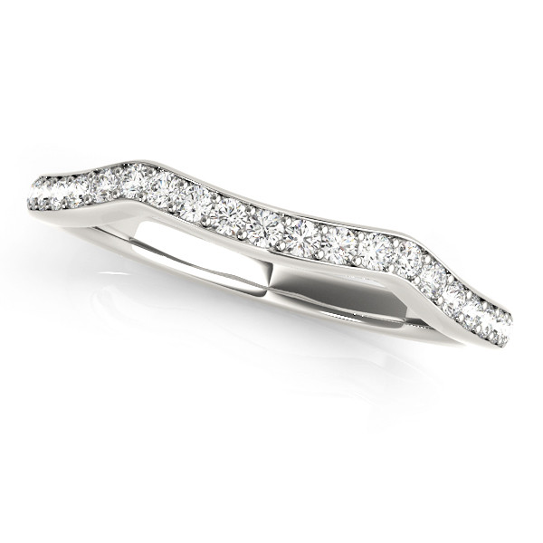 Xidani Natural Diamond Platinum Pave Setting Women's Wedding Ring