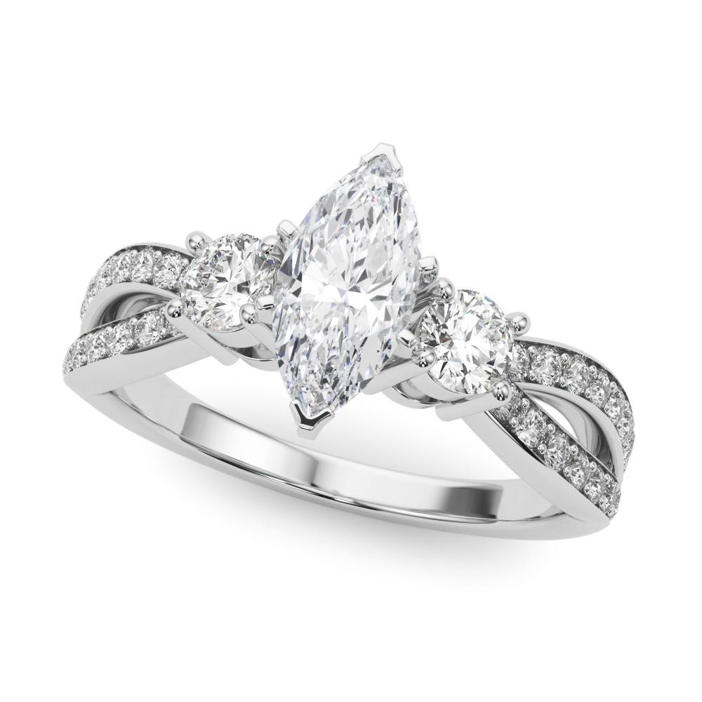 Vatsha Natural 6 Prong Set Diamond Ring
