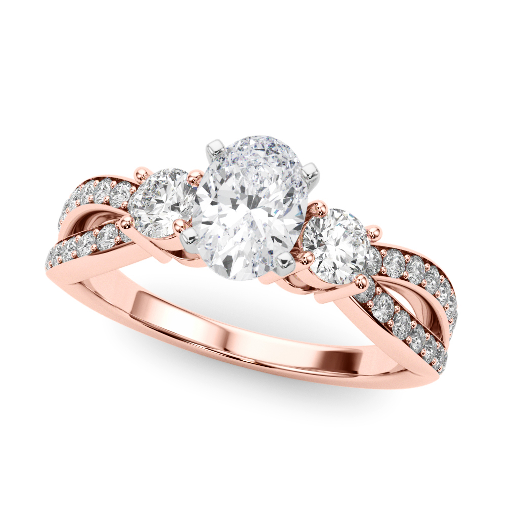 Verina Natural 4 Prong Set Diamond Ring