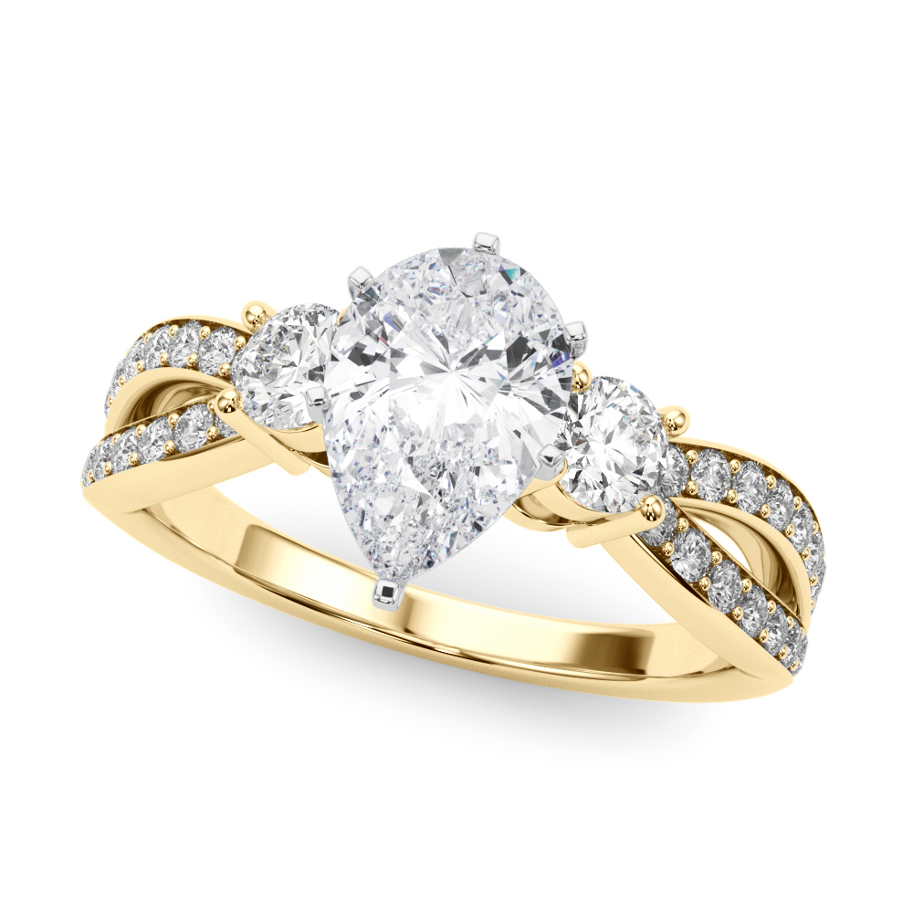 Vardah Natural 6 Prong Set Diamond Ring