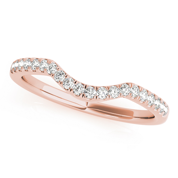 Xaden Lab-Created Diamond Pave Setting Wedding Ring