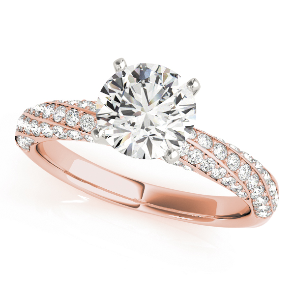 Zarya Lab-Created 4 Prong Setting Diamond Ring