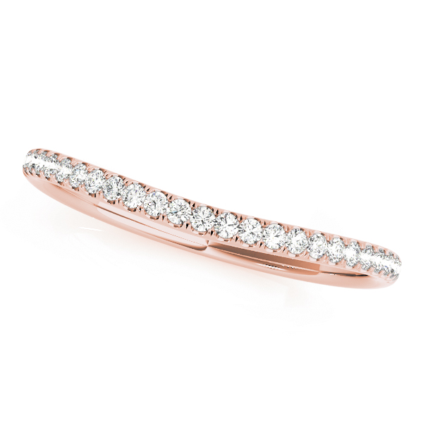 SunshineDiamonds Women's Wedding Wedding Rings in 9K Rose Gold and 0.20 Carat Lab Grown Diamond