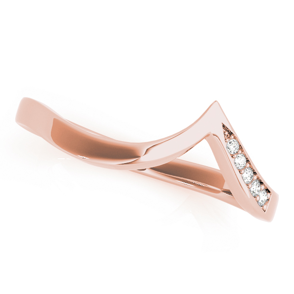 SunshineDiamonds Women's Wedding Wedding Rings in 9K Rose Gold and 0.05 Carat Lab Grown Diamond