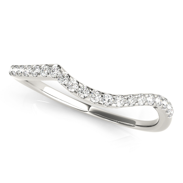 Ximeno Lab-Created Diamond Pave Setting Wedding Ring