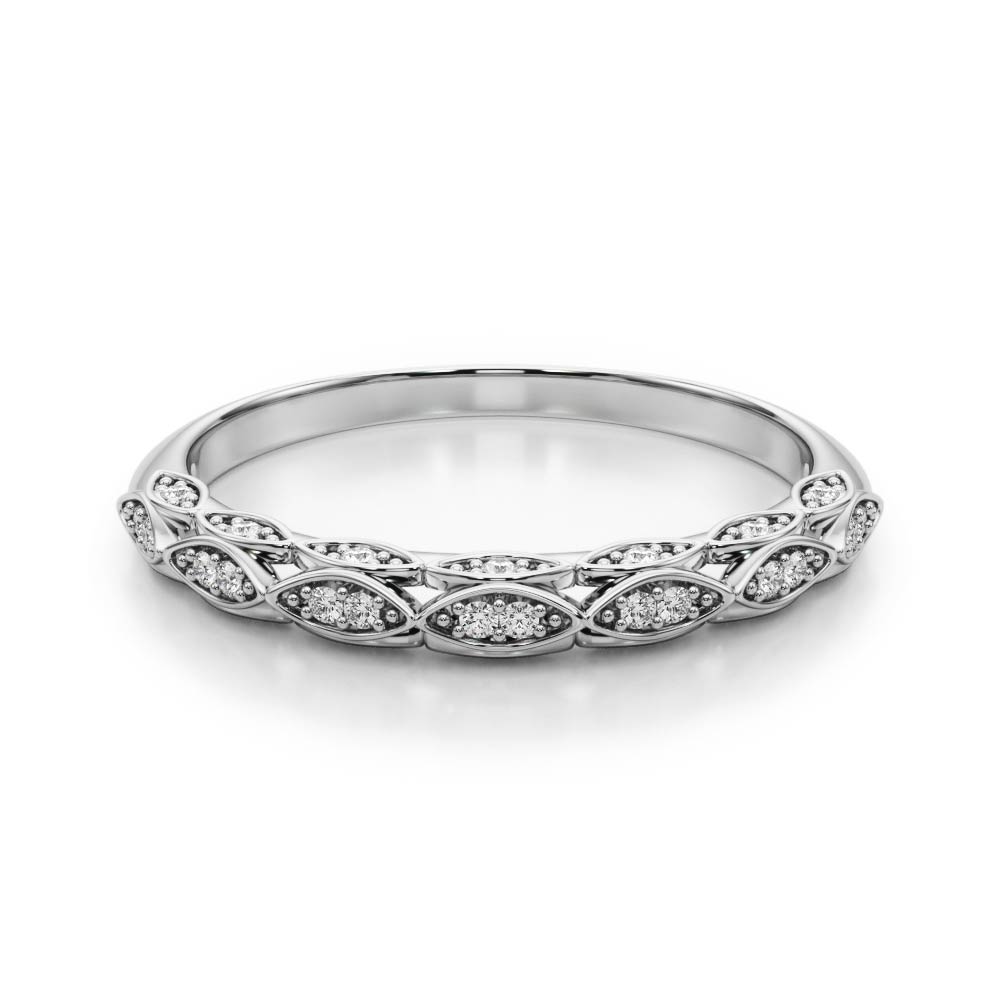 Sanilin Lab Grown Pave set  Diamond Ring