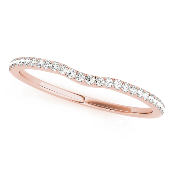 SunshineDiamonds Women's Wedding Wedding Rings in 9K Rose Gold and 0.15 Carat Lab Grown Diamond