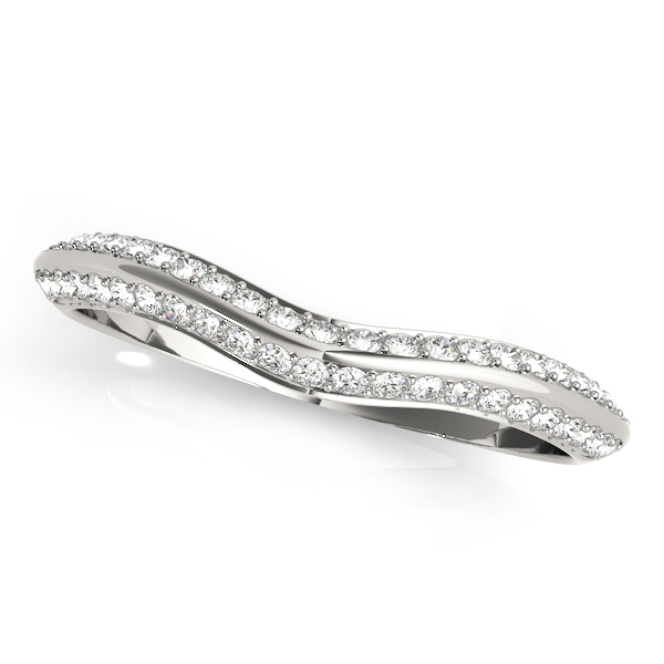 Xabi Lab-Created Diamond Pave Setting Wedding Ring