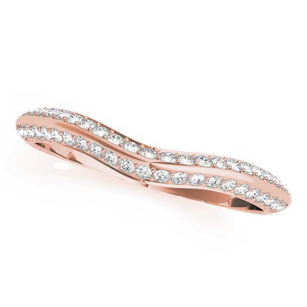 SunshineDiamonds Women's Wedding Wedding Rings in 9K Rose Gold and 0.20 Carat Lab Grown Diamond