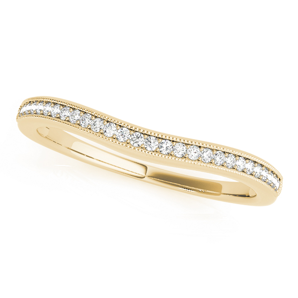 Xanthia Lab-Created Diamond Pave Setting Wedding Ring