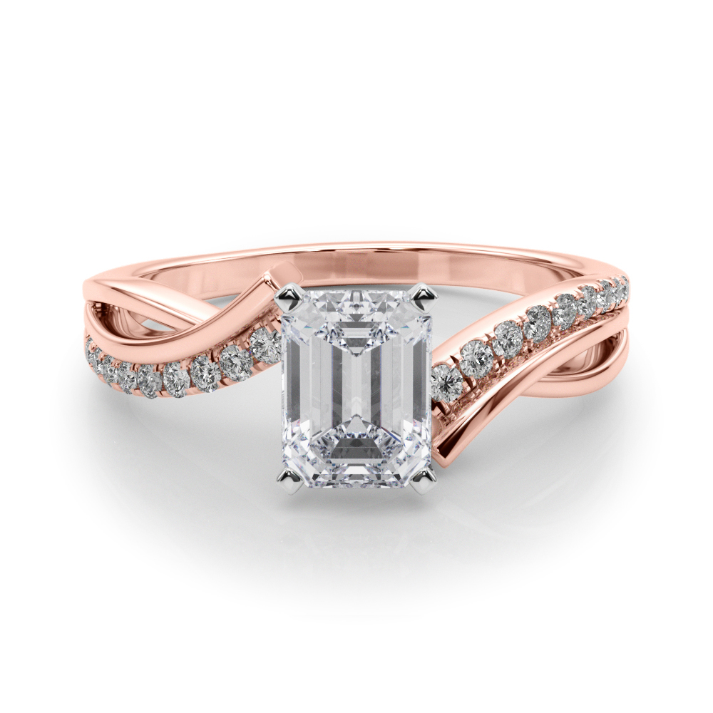 Jiolinna Lab-Created 4 Prong Set Diamond Ring