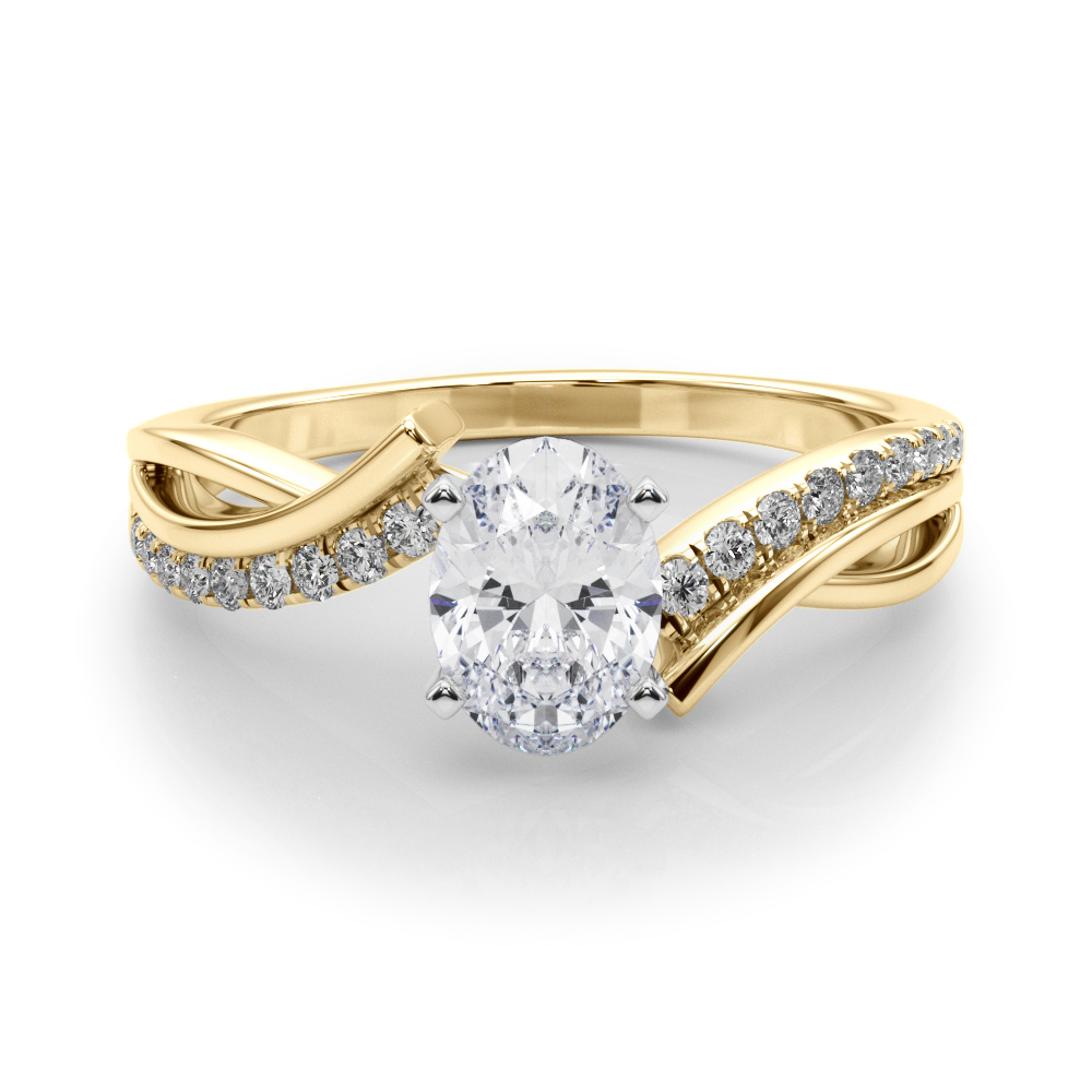 Jiolinna Lab-Created 4 Prong Set Diamond Ring