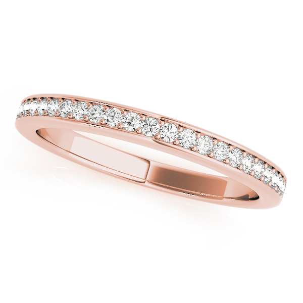 Austiya Lab Grown Rose Gold Pave set  Diamond Ring