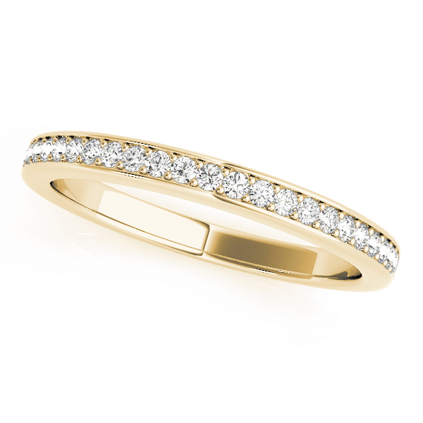 Austiya Lab Grown Yellow Gold Pave set  Diamond Ring