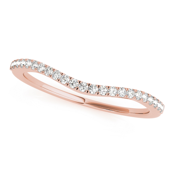 Xiana Natural Diamond Pave Setting Wedding Ring