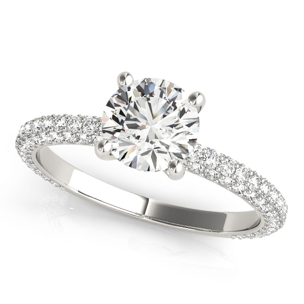 Zuniarah Lab-Created 4 Prong Setting Diamond Ring