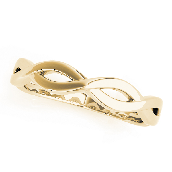 Nynyue Yellow Gold Men's Wedding Ring