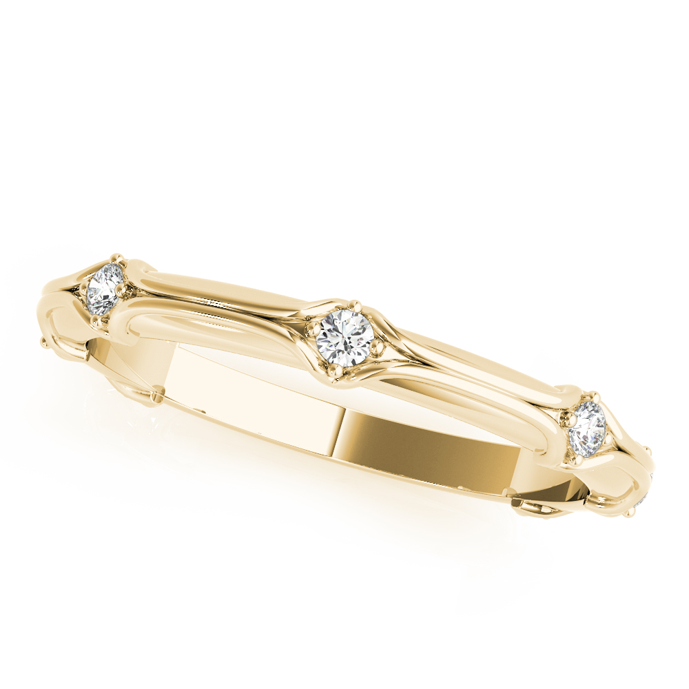 SunshineDiamonds Women's Wedding Wedding Rings in 9K Yellow Gold and 0.15 Carat Lab Grown Diamond
