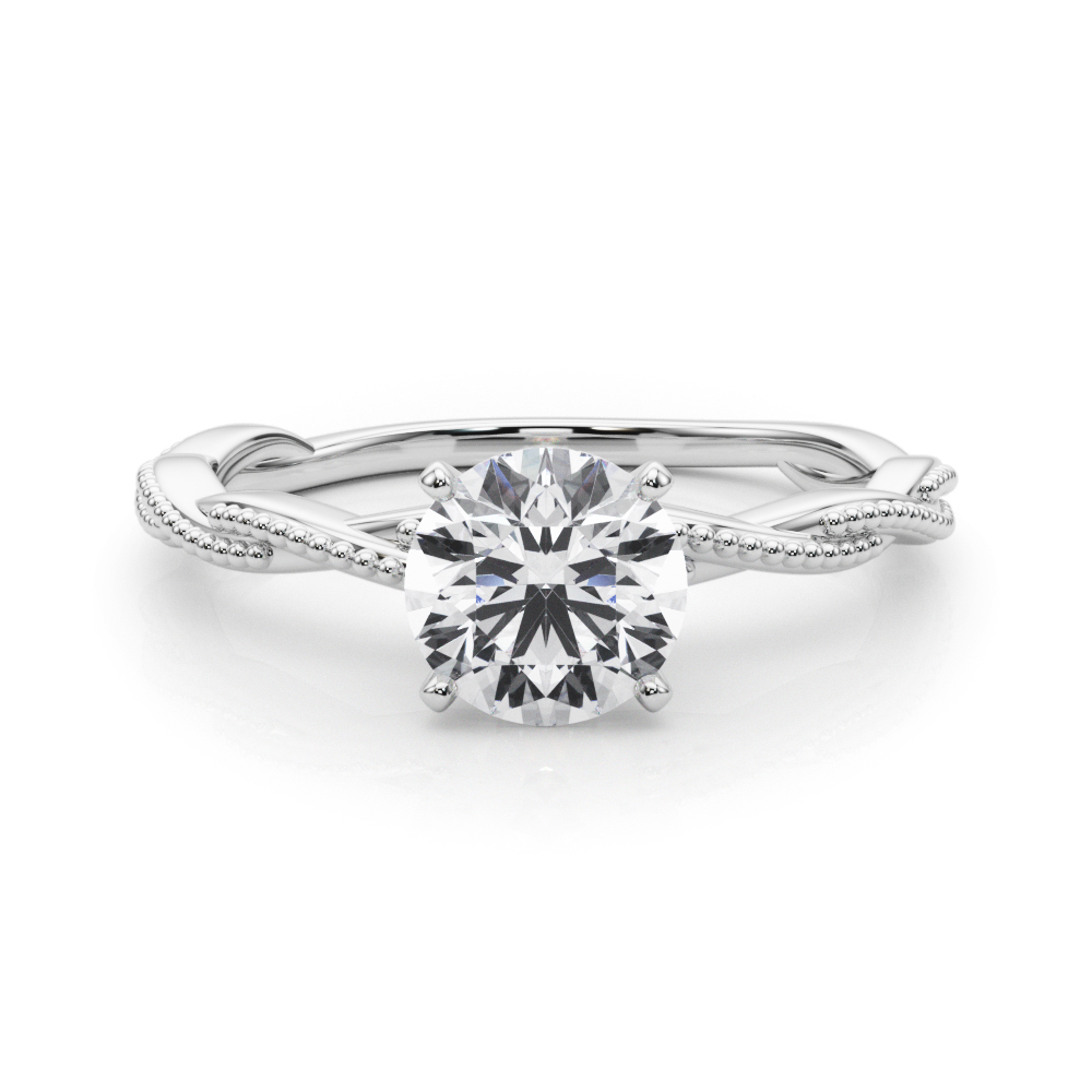 Arista Lab-Created 4 Prong  Diamond Ring