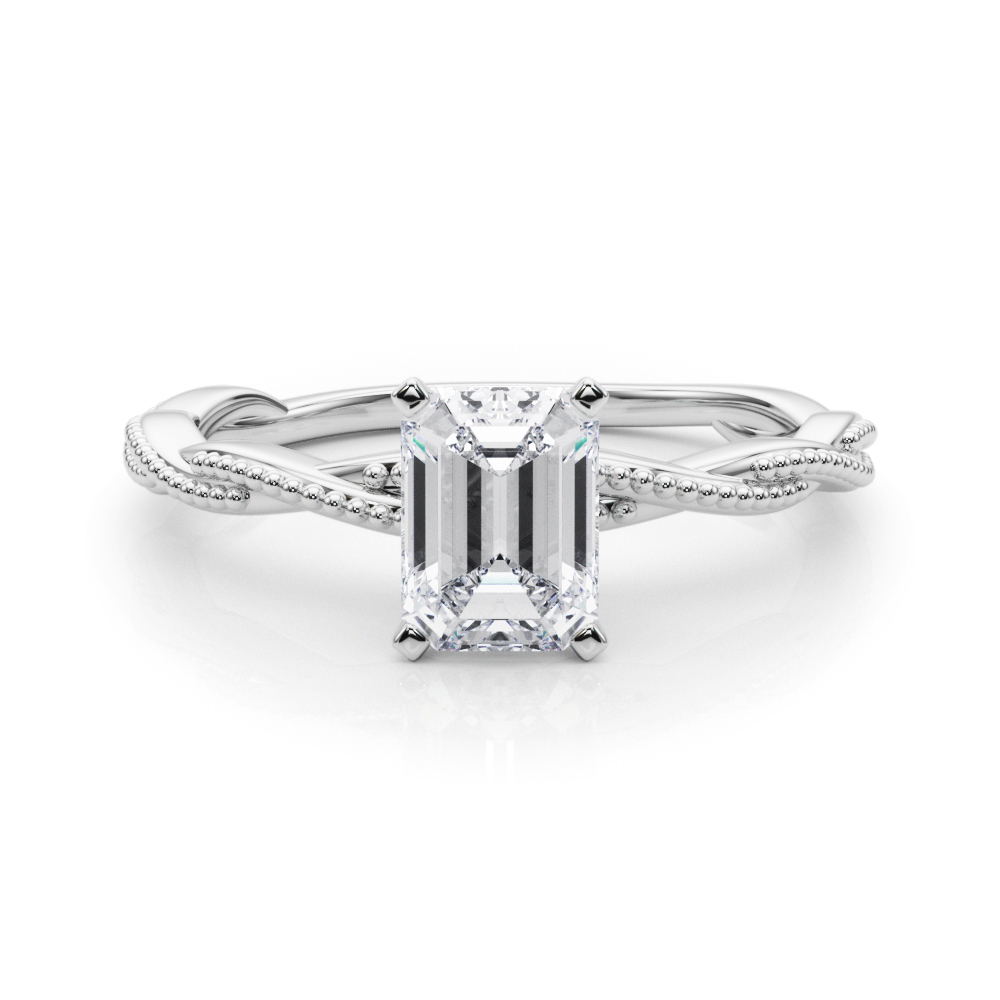 Arista Natural 4 Prong  Solitaire Diamond Ring
