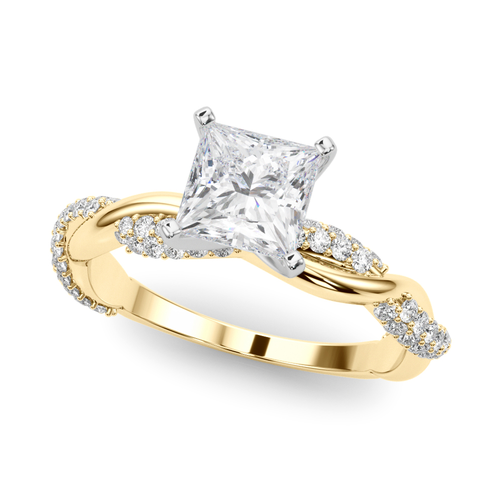Zavien Lab-Created 4 Prong Setting Diamond Ring