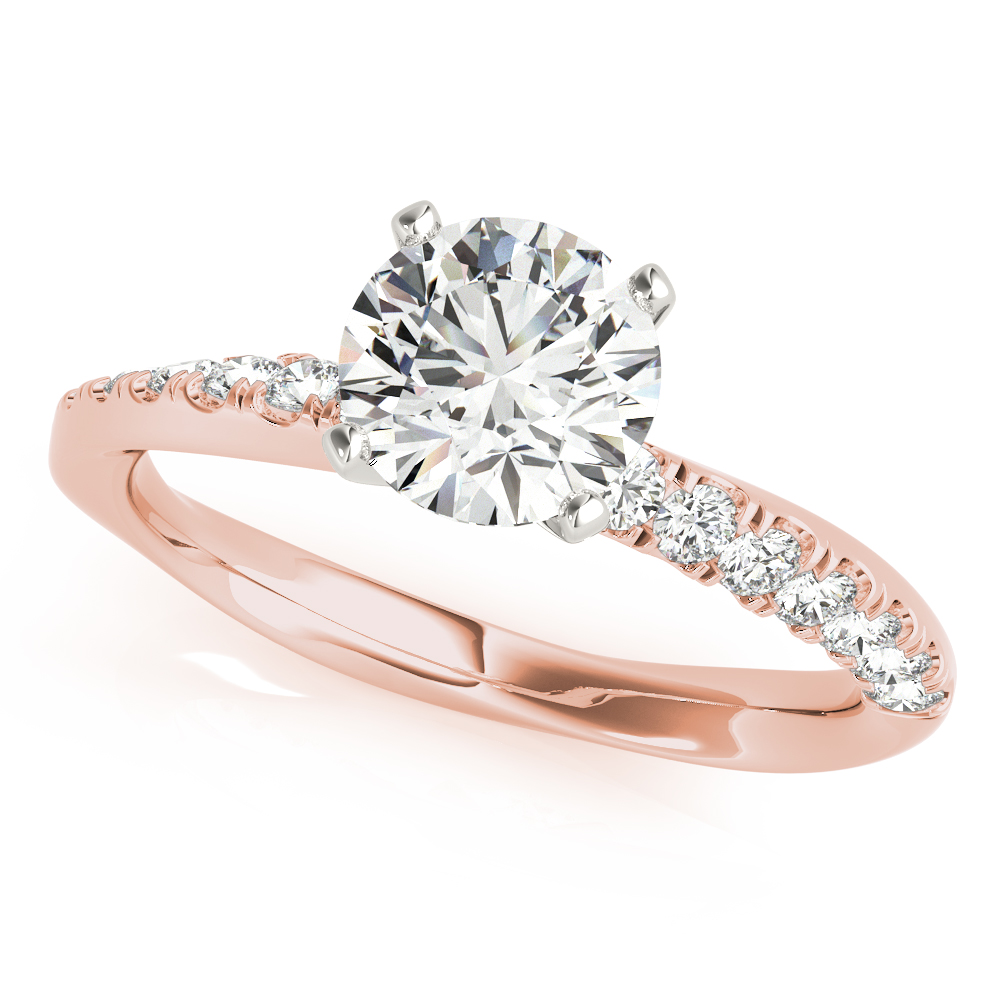 Zayna Lab-Created 4 Prong Setting Diamond Ring