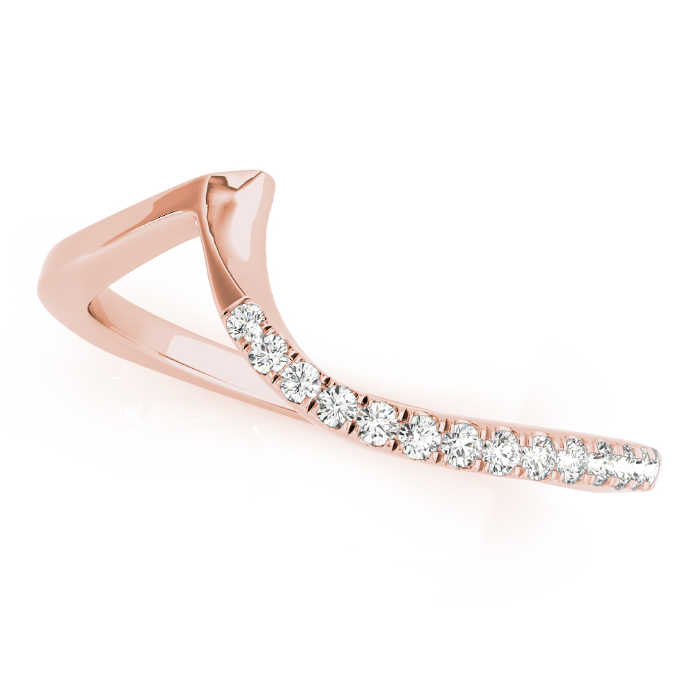 SunshineDiamonds Women's Wedding Wedding Rings in 9K Rose Gold and 0.10 Carat Lab Grown Diamond