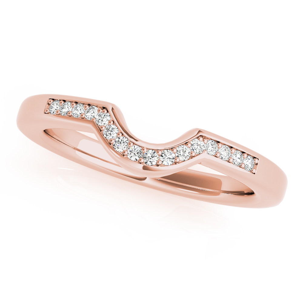 SunshineDiamonds Women's Wedding Wedding Rings in 9K Rose