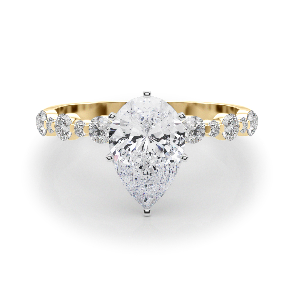 Hudsyn Natural 6 Prong Diamond Ring