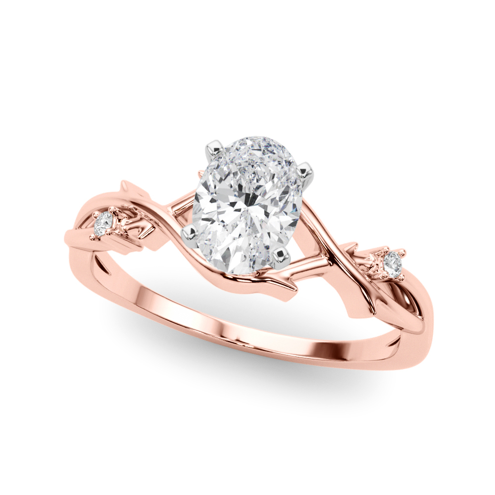 Zay Lab-Created 4 Prong Setting Diamond Ring