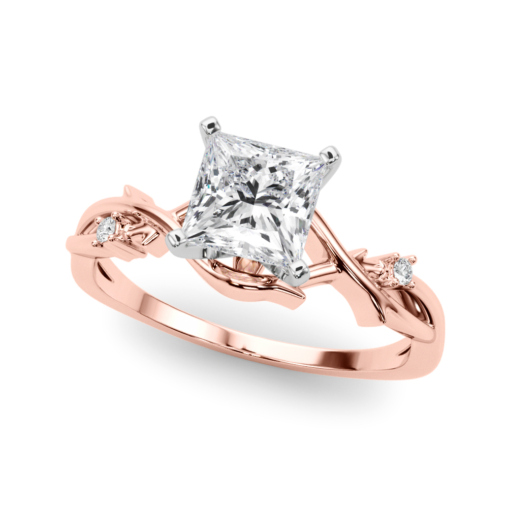 Zulay Lab-Created 4 Prong Setting Diamond Ring