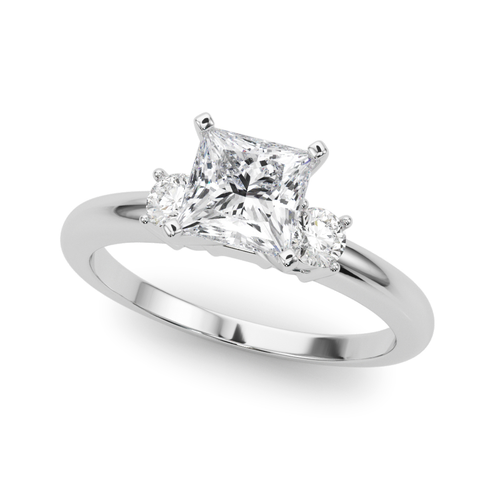 Yahna Lab-Created 4 Prong Set Diamond Ring