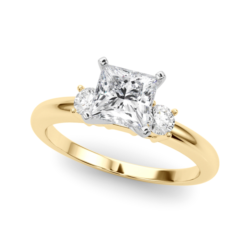 Yahna Lab-Created 4 Prong Set Diamond Ring