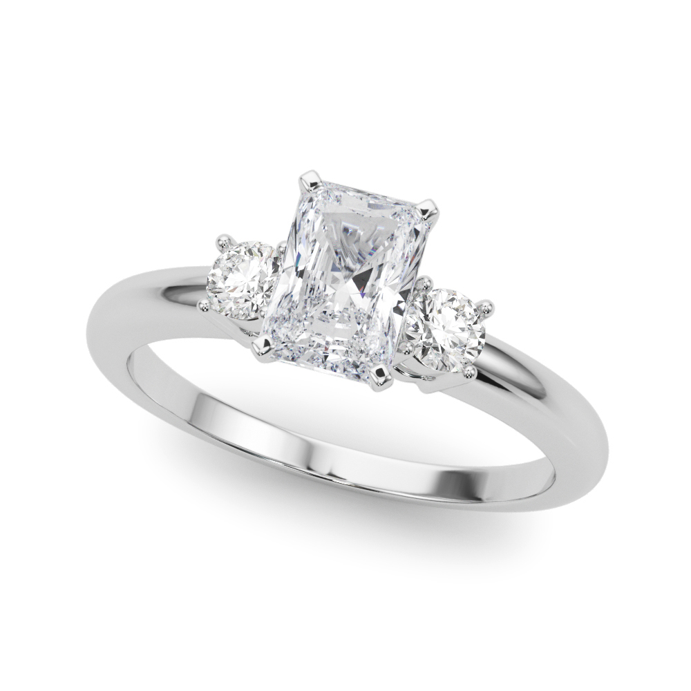 Yaella Natural 4 Prong Set Diamond Ring