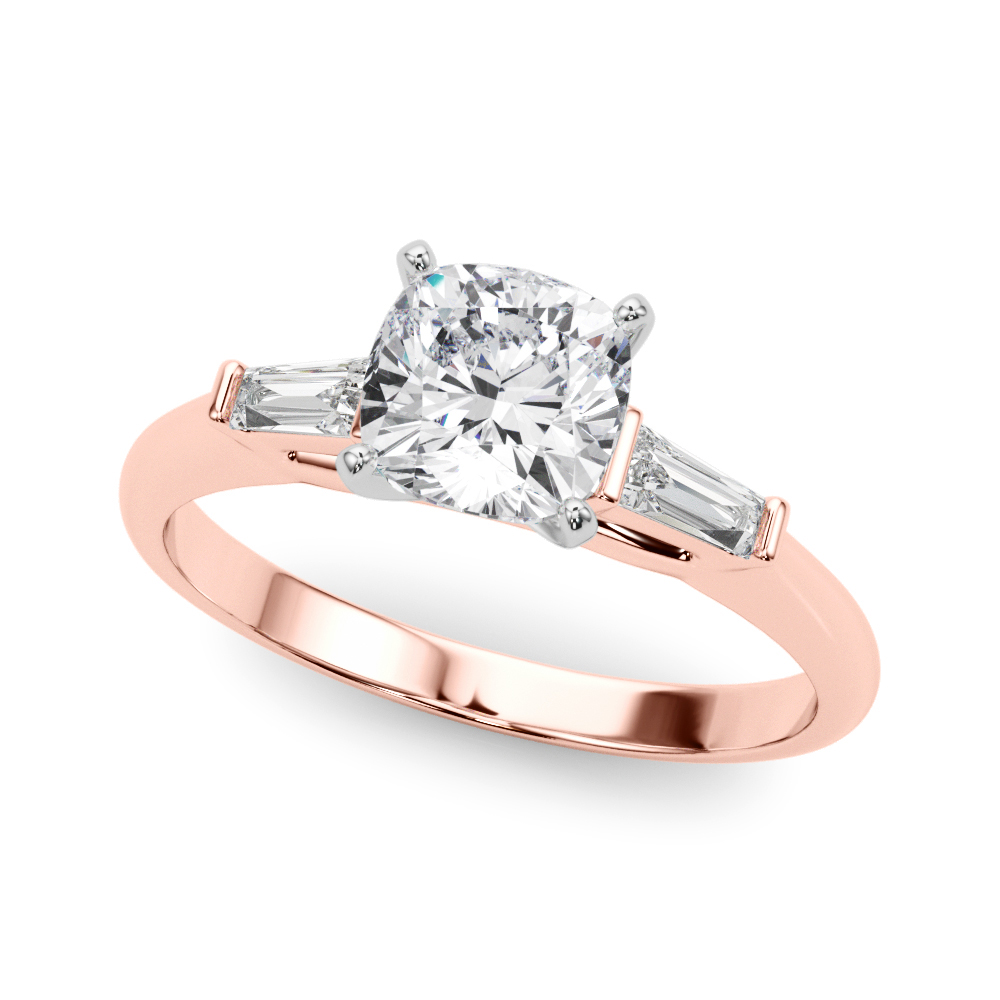 Yume Lab-Created 4 Prong Set Diamond Ring