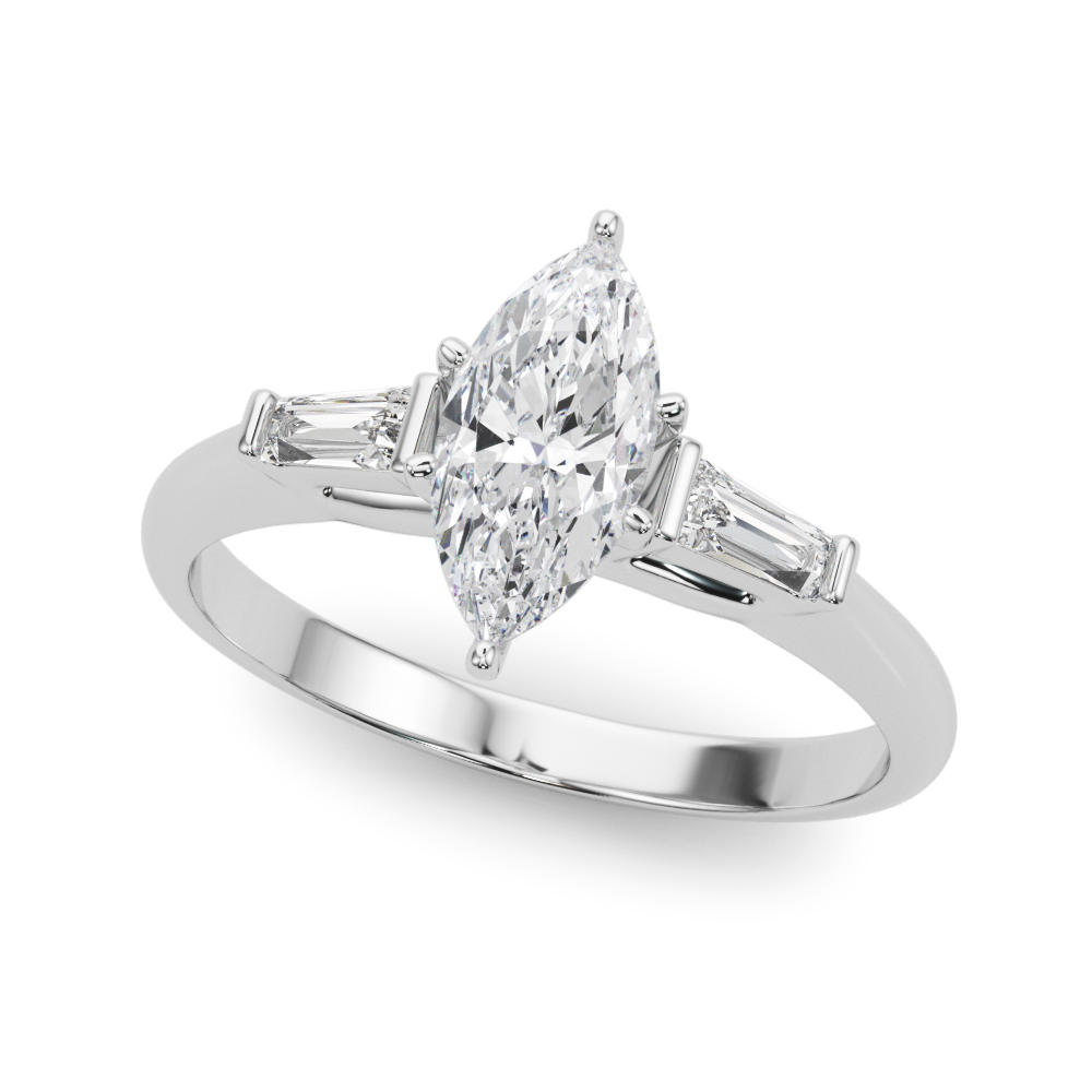 Yamilie Lab-Created 6 Prong Set Diamond Ring