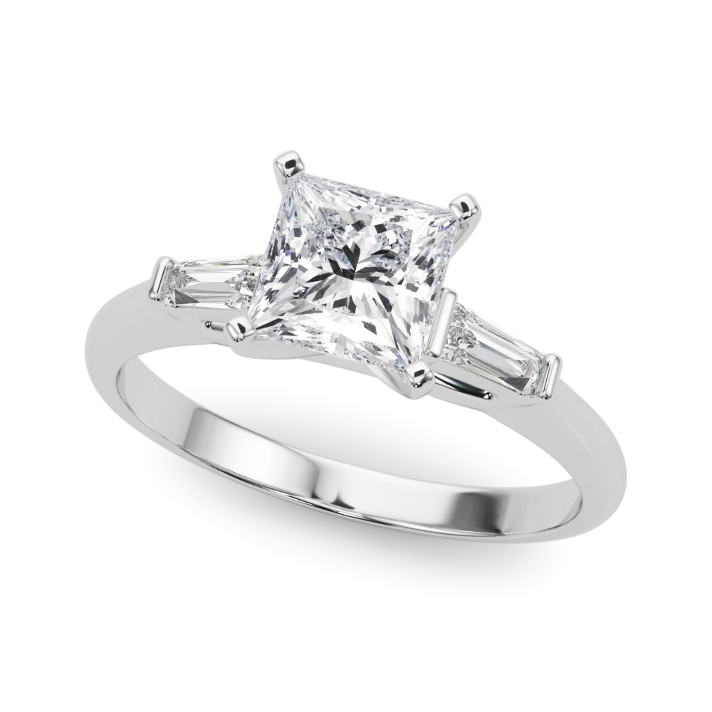 Yanna Lab-Created 4 Prong Set Diamond Ring