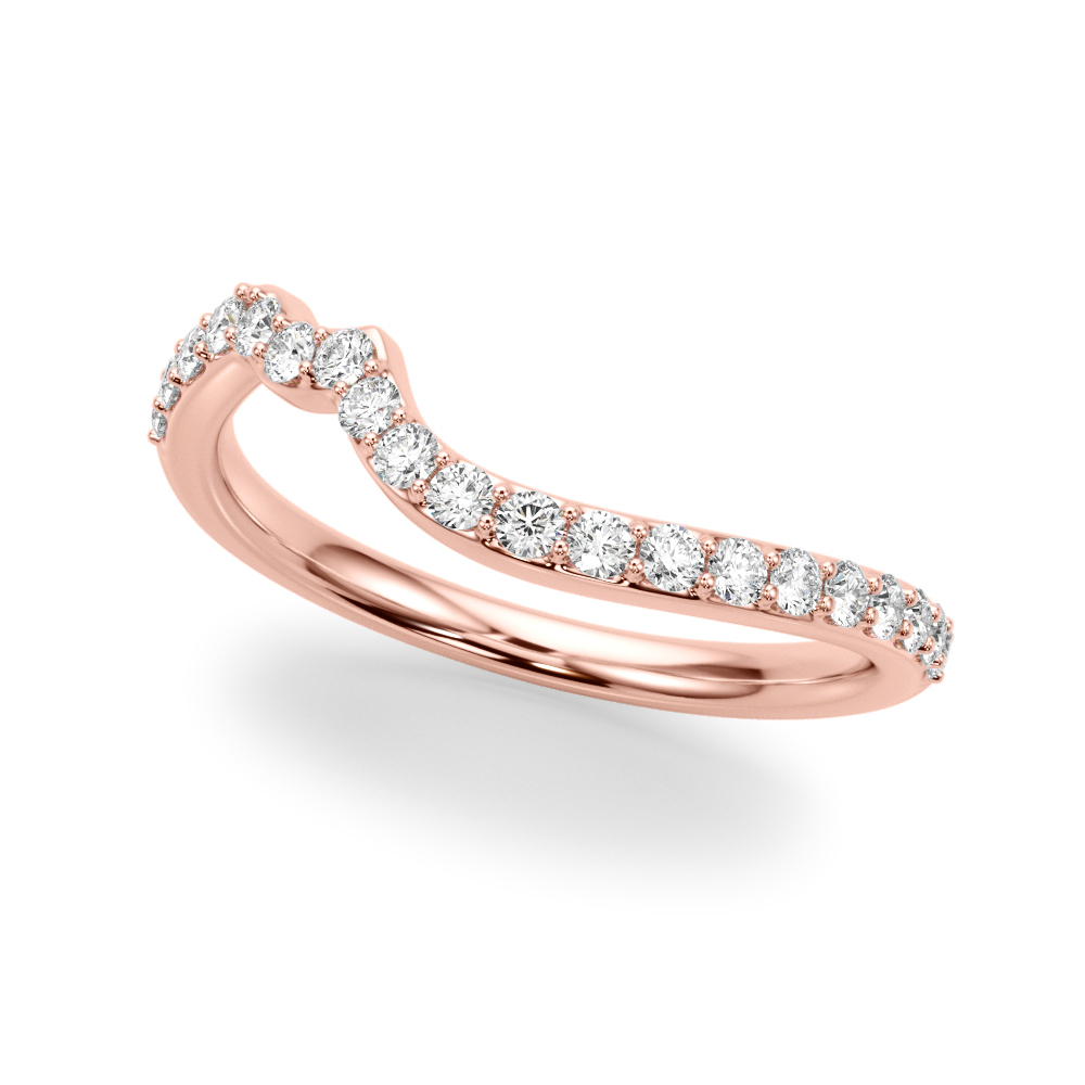 Xcaret Lab-Created Diamond Pave Setting Wedding Ring