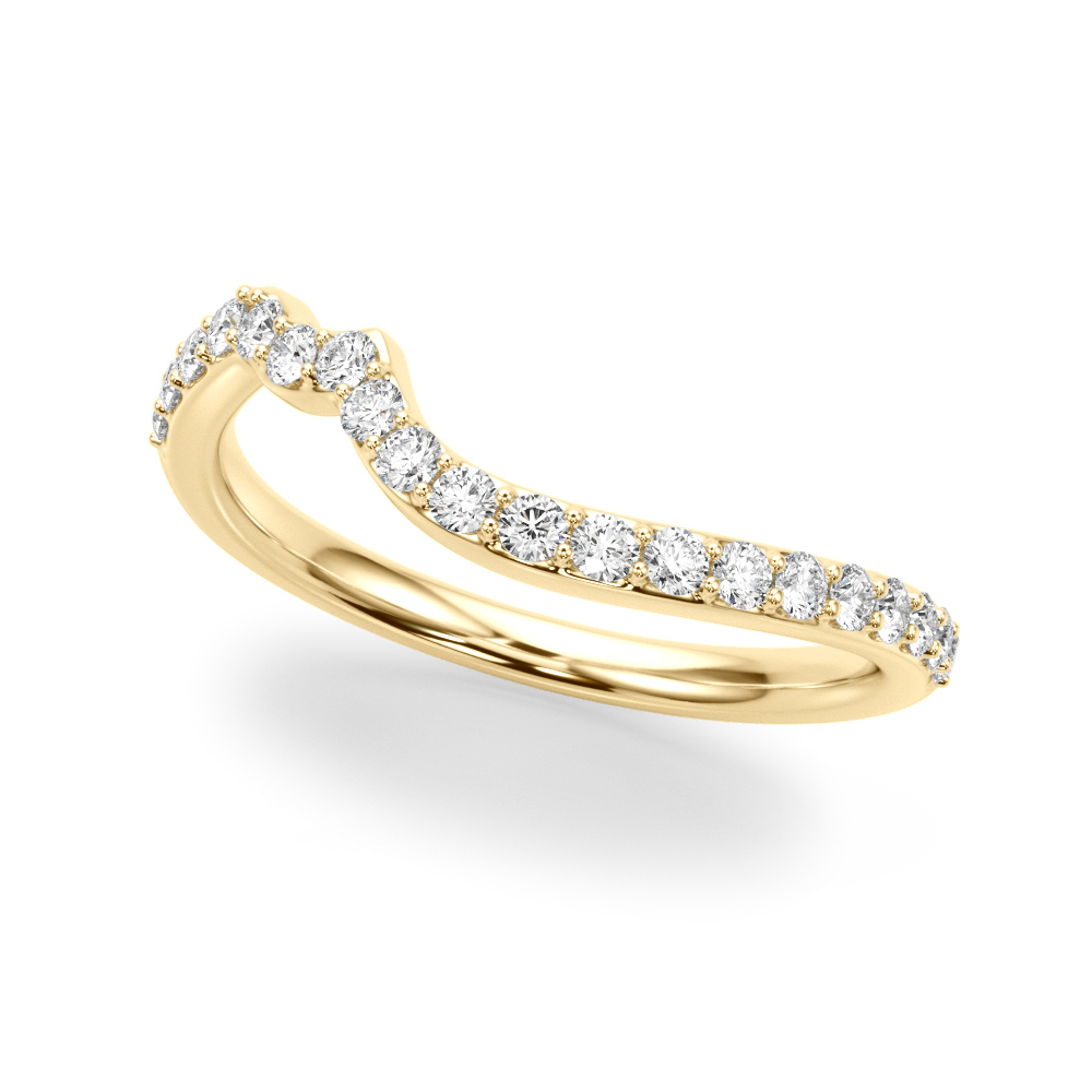 Xcaret Lab-Created Diamond Pave Setting Wedding Ring