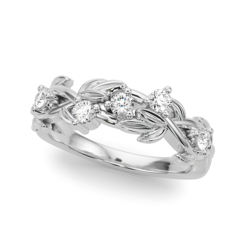 jeniffa Lab Grown Diamond Platinum Pave set Men's Wedding Ring