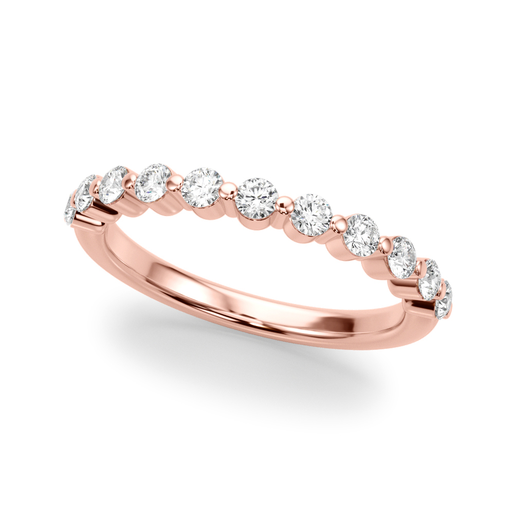 Gelorina Natural Shared Prong Set Diamond Ring